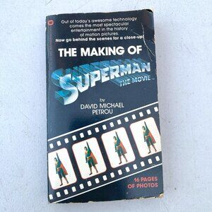 The making of Superman The Movie book by David Michael Petrou (1978)
